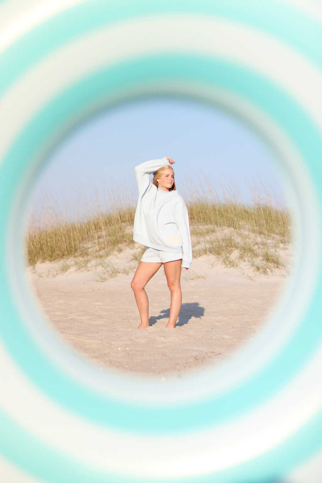 At Ease Mockneck - Breeze